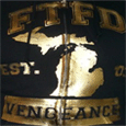 For The Fallen Dreams : Michigan Gold Foil (Zip)