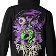 Fearless Vampire Killers : Heli-Skull (Black - Zipped Hoodie) *NEW ITEM*