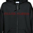 Grand Magus : The Hunt - Black (Zipped Hoodie)