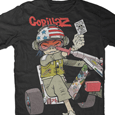 Gorillaz : Chopper - Black Slim Fit