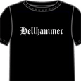 Hellhammer : Old English Logo - Only Death Is Real