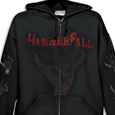 Hammerfall : Infected (Zipped Hoodie)