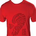 Handsome Furs : Organic Crew Neck Red