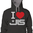 JLS : BRAND NEW Diamonte - Black and Grey (Pull Over)