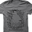 James McMorrow : Wolf Design-Charcoal, Black Print