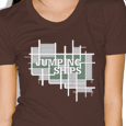 Jumping Ships : Logo (Womens Brown)