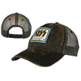 Kiss : Black Washed Emb. Patch Adjustable