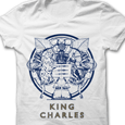 King Charles : CREST  - IN MUNDO , SED NON DE MUNDO