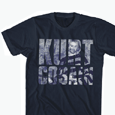 Kurt Cobain : Navy Photo Logo
