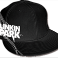 Linkin Park : Black Flatbill Embr & Embos Art