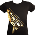 Late Of The Pier : Gold Foil Logo (Black)