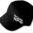 My Chemical Romance : Black Cadet With White Logo