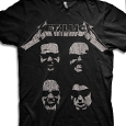 Metallica : Faces Vintage (Euro 2012 Tourdates)