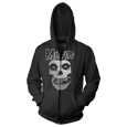 Misfits : Black Skull Zip