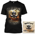 Motorhead : Black Aftershock Shirt + CD/DVD