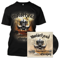 Motorhead : Black Aftershock shirt + LP