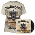Motorhead : Sand Aftershock Shirt + LP