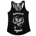 Motorhead : Motorhead England Ladies Lace Back Tank Top