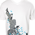 Mutemath : Digital Steps (V-Neck)