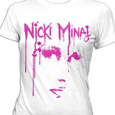 Nicki Minaj : Face Drip - White (Girls)