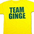 Nicola Roberts : TEAM GINGE (Yellow) MENS