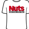 Nuts Magazine : White Tee