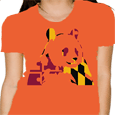 Panda Bear : Orange Panda (Girls)