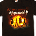 Papa Roach : Time for Annihilation (2011 Dates backprint)