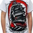 Parkway Drive : Ship (White)