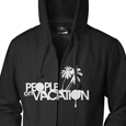 People On Vacation : Trees - Zip (Black)