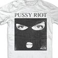 Pussy Riot : Black Mask (White)