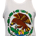Pierce The Veil : Eagle White Tank Top