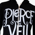 Pierce The Veil : New Logo Black Zip (XXL only)