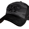 Rage Against The Machine : Black Camo Fitted