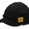 Run-DMC : Billed Beanie Black