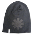 Red Hot Chili Peppers : Black on black Asterisk - Slouch Beanie