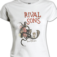 Rival Sons : OHead Down - Girls (white)