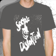 Social Distortion : X-Face ( Grey - Fitted)