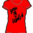 Social Distortion : X Face Red (Girls)