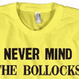 Sex Pistols : Yellow Nevermind the Bollocks Mens T