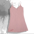 Scouting For Girls Wolfclub : American Apparel Jersey Dress Logo (Pink)