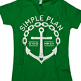 Simple Plan : Anchor - Kelly Green (Girls)