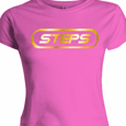 Steps : Gold Foil Logo - Pink Skinny (Girls)