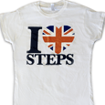 Steps : Heart - White