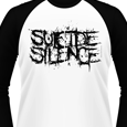 Suicide Silence : Logo -White and Black