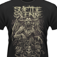 Suicide Silence : Gargoyle And 3 Skulls