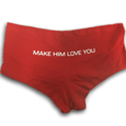 She Wants Revenge : Make Him Love You Hotpants Red