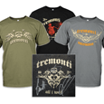 Mark Tremonti : 3x T-Shirts With Autographed Card (Bundle 2)