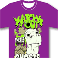 Watchout Theres Ghosts : Turtle Purple