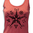 Within Temptation : Symbols - Girls Deluxe Red Vest
